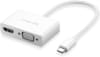 Ugreen Convertisseur USB-C vers HDMI VGA Blanc