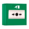 DECLENCHEUR REARMABLE D URGENCE VERT POUR C.A DI-AR1
