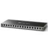 Tplink 16-Port Gigabit Easy Smart Switch, 16 Gigabit RJ45 Ports, Desktop Steel Case, MTU/Port/Tag-based VLAN, QoS, IGMP Snooping, Web/Utility Management