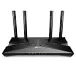 AX1800 Dual-Band Wi-Fi 6 RouterSPEED: 574 Mbps at 2.4 GHz + 1201 Mbps at 5 GHzSPEC: 4× Antennas, Dual-Core CPU, 1× Gigabit WAN Port + 4× Gigabit LAN Ports,  1024-QAM, OFDMAFEATURE: Tether App, WPA3, Access Point Mode, IPv6 Supported, IPTV, Beamformi