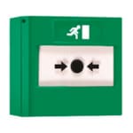 DECLENCHEUR REARMABLE D'URGENCE VERT POUR C.A DI-AR1