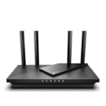 AX3000 Wi-Fi 6 Router, Dual-Core CPU, 2402Mbps at 5GHz+574Mbps at 2.4GHz, 5 Gigabit Ports,1 USB 3.0, 4 Antennas, Downlink and Uplink OFDMA, MU-MIMO, HT160, 1024QAM, Smart Connect, Beamforming, DFS, HomeCare,  Link Aggregation, IPTV, Access Point Mode, VPN