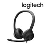 LOGITECH CASQUE H390 Corded BLACK USB type C