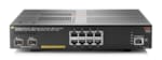 Switch manageable PoE+ 8 ports 10/100/1000 + 2 ports combo SFP+