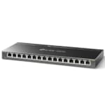 Tplink 16-Port Gigabit Easy Smart Switch, 16 Gigabit RJ45 Ports, Desktop Steel Case, MTU/Port/Tag-based VLAN, QoS, IGMP Snooping, Web/Utility Management
