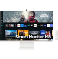 Moniteur Plat 32  (81,28 cm)SMART ULTRA HD 4K Série 8 Blanc avec Caméra Intégrée   HDMI, USB Hub 12M