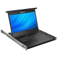 Console Serveur 19" LCD 16 Ports  KVM 16 CABLES USB KB-FRA Rack 1U