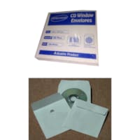 Pack de 50 pochettes en papier pour CD/DVD/Blu-Ray