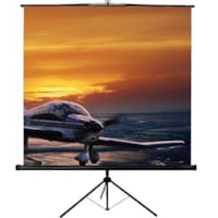 Ecran de Projection Manuel Portable sur Trepieds 175 X 175 cm