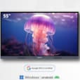 Écran Interactif 55 POUCES Tactile Google EDLA Certified ROM 128GB RAM 8GB CDX-55i