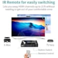SELECTEUR HDMI 5 EN 1 SORTIE 4K 30HZ AVEC TÉLÉCOMMANDE IR MT-VIKI MT-SW501-MH
