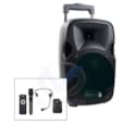 Sonorisation Mobile Complète avec 2 Micros sans Fil + Télécommande sans Fil BQ-08