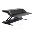 Poste de travail assis-debout Lotus de Fellowes - Noir F0007901