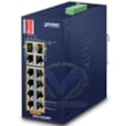 IP30 Industrial 8-Port 10/100TX 802.3at PoE + 2-Port Gigabit TP/SFP combo IFGS-1022HPT