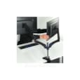 Support de bureau à bras mobiles pour 2 moniteurs avec hub USB intégré Z2 3D GEN3