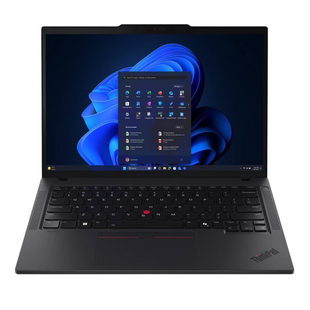 LENOVO LAPTOP Thinkpad T14 14'' Ultra7-255U 16Go 512Go SSD Windows 11 Pro Noir 36 Mois+ 21QC001BFE