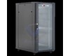 COFFRET INFORMATIQUE 24U 600MM D600MM H1300MM + ÉTAGÈRE + 2VENTILATEURS