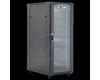 COFFRE INFORMATIQUE 27U 600*600*1400MM + ETAGERE + ROULETTE 27U66