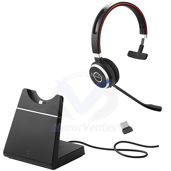 Evolve 65 SE UC Stereo + Support de Chargement 6599-823-499