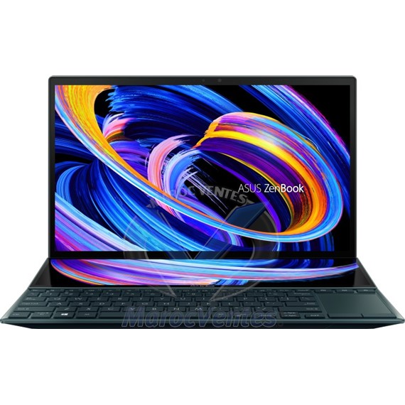 PC Portable ASUS ZENBOOK DUO UX482EG-HY261T 14" FHD TOUCH I7 16GB 512G  Win 10 90NB0S51-M06270