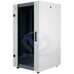 ARMOIRE HYPERLINE 26U 600*600MM 19"  GRIS CLAIR
