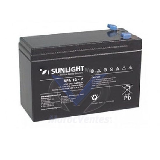 Batterie de Secours 12v7Ah BAT7AH