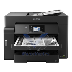 Imprimante Jet d'encre EcoTank M15140 MFP 3en1 Réseau Wifi Mono A4 R/V 32 B&WPPM 32 C11CJ41403