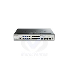 Smart switch 16 ports 10/100/1000 Mbps + 2 SFP Gigabits + 2 SFP+ 10 G