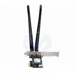 Cartes réseau PCI Express WLAN avec Bluetooth 5.0 double bande sans fil AX3000