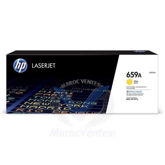 HP 659A Yellow Original LaserJet Toner Cartridge 13000 Pages W2012A