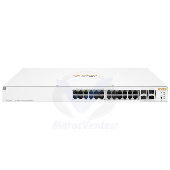 Switch Instant On 1930 24 ports Classe 4 PoE+ 4SFP 195W JL683B
