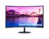 Moniteur Gamme S 27" CUrved serie 3 1920*1080 75 Hz Tps 4ms 2 HDMI Display Port headphone LS27C390EAUXEN