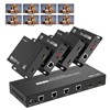 HDMI 2.0 EXTENDER SPLITTER Répartiteur D extension HDMI sur CAT6/7 1X4 1×8