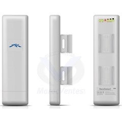 AirMax NanoStation M2 Point d'accès Extérieur Wi-Fi N 300 Mbps 2.4 GHz 11 Dbi