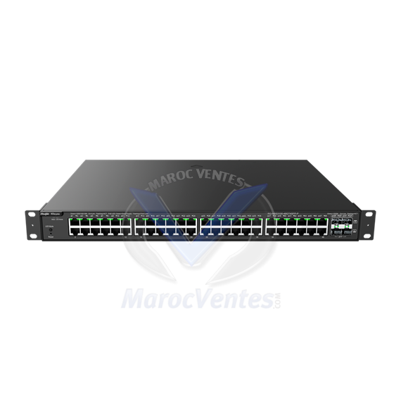Reyee Switch PoE Cloud Layer 2 48 Ports PoE Gigabit + 4 SFP Gigabit 30W RG-NBS3100-48GT4SFP-P