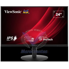 Moniteur Ergo 24” 100Hz IPS FHD HUB USB HDMI Display Port et VGA VG2408