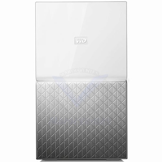 Serveur NAS WD My Cloud Home Duo  2 Baies 4To WDBMUT0040JWT