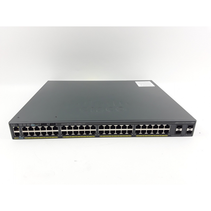 CATALYST2960-X 48GLGE (RECONDITIONNE) 48 Ports  RJ-45 10/100/1000 WS-C2960X-48FPS-L-RF
