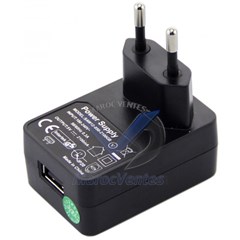 ALIMENTATION CHARGEUR MURAL ZEBRA TC26 100-240V AV 5V 2,5A