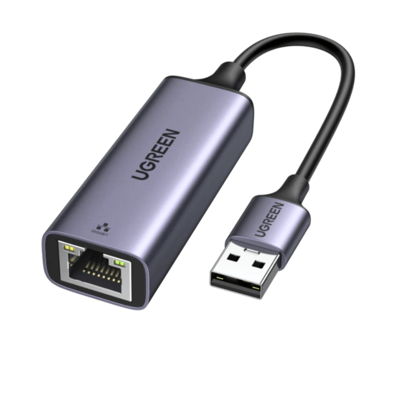 Adaptateur Ugreen Aliminium USB 3.0 vers RJ45 Ethernet gigabit (50922) 50922