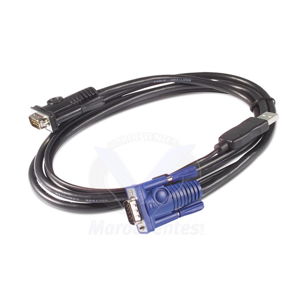 Câble KVM USB APC - 6 pi (1,8 m) AP5253