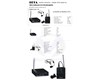 KIT MICROPHONE SANS FIL CRAVATE ET CASQUE AVEC RÉCEPTEUR SANS FIL