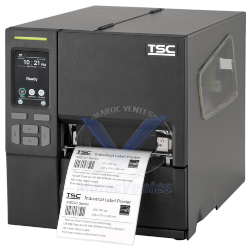 imprimante d’étiquettes industrielle  Transfert thermique 203 dpi MB240T