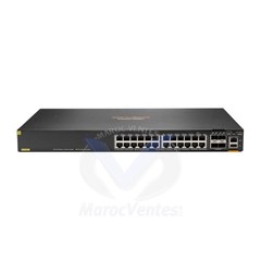 Aruba 6300F 24G CL4 PoE 4SFP56 Sw  [24 ports 10/100/1000 PoE+ ports + 4 ports 1G/10G/25G SFP, L3 Full managed] JL666A