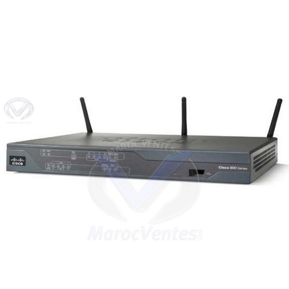 Routeur sans fil 4 ports 887VAG VDSL2/ADSL2+ over POTS - 3G HSPA+ R7 et GPS C887VAG+7-K9