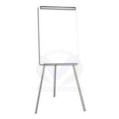Tableau Magnétique Paperboard  Flipchart avec Support Papier & Trepieds