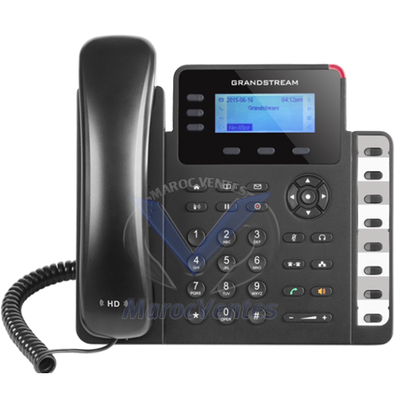 Téléphone IP Gigabit pour (PME) 3 Lignes 8 Touches BFL GXP1630