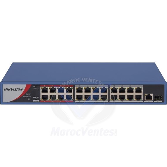 HIKVISION 24 Ports switch 10/100 POE 12M DS-3E0326P-E/M(B)